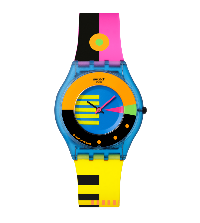 View of product SWATCH NEON FLUMOTIONS